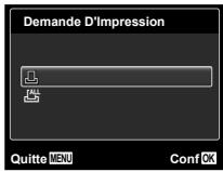 OLYMPUS VG-150,  VG-180 - Réservations d'impression pour une seule photo [□] - 1