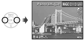 OLYMPUS VG-150,  VG-180 - Reglez le mode prise de vue sur - 1