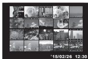 OLYMPUS STYLUS TG-4, TG-4 - Affichage de l'index - 1