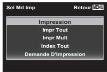 OLYMPUS STYLUS TG-4, TG-4 - Suivez le guide de fonctionnement pour régler une option d'impression. - 1