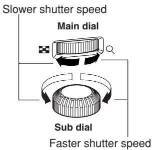 OLYMPUS CAMEDIA E-1 - S : Shutter priority shooting - 1
