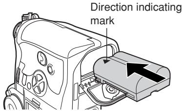 Direction indicating mark