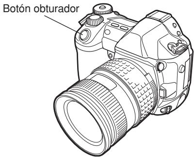 OLYMPUS CAMEDIA E-1 - Posicione la marca de objetivo de enfoque automático (AF) sobre el sujeto que desea enfocar. Pulse el botón obturador hasta la mitad del recorrido. - 3