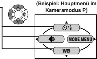 OLYMPUS D-40ZOOM - Frei wählbare Hauptmenüfunktionen (SHORT CUT-Menü) - 1