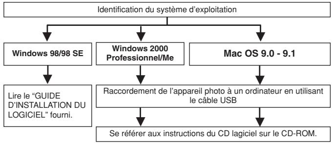OLYMPUS D-40ZOOM - TRANSFERT D'IMAGES VERS UN ORDINATEUR - 1