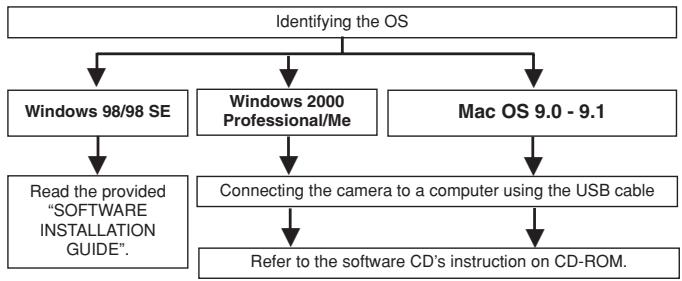 OLYMPUS D-40ZOOM - TRANSFERRING PICTURES TO A COMPUTER - 1