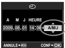 OLYMPUS E-P1 - Appuyez sur la touche MENU - 7