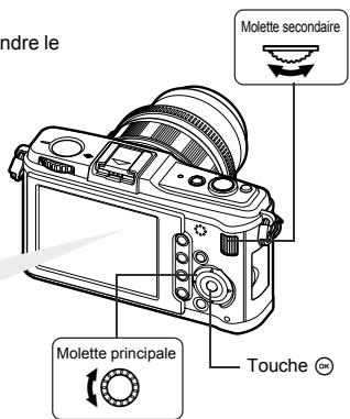 OLYMPUS E-P1 - Appuyez sur la touche  pour afficher le contrôle live view - 2