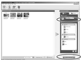 OLYMPUS E-P1 - Téléchargement et sauvegarde d'images - 2