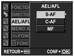 OLYMPUS E-P1 - MENU  [Q] ENREGIST CONFIG] - 4