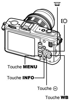 OLYMPUS E-P1 - Grand écran de contrôle - 1