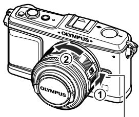 OLYMPUS E-P1 - Retrait de l'objet de l'appareil photo - 1
