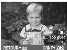 OLYMPUS E-P1 - Utilisez pour selectionner une image, puis appuyez sur la touche - 1