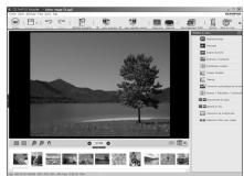 OLYMPUS E-P1 - Double-cliquez sur la miniature d'image fixe que vous souhaitez afficher. - 2