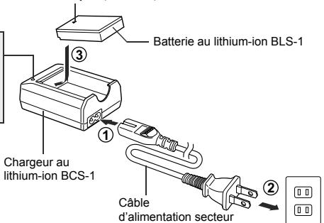 OLYMPUS E-P1 - Recharge de la batterie - 1