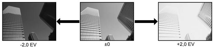 OLYMPUS E-P1 - Compensation d'exposition - 1