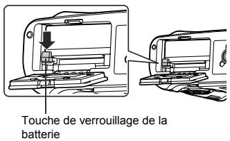 OLYMPUS E-P1 - Retrait de la batterie - 1