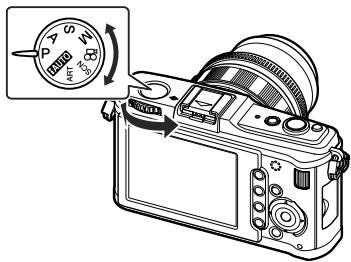 OLYMPUS E-P1 - Molette de mode - 1