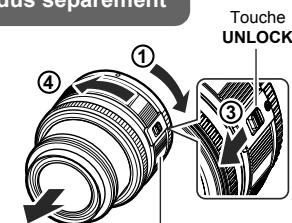OLYMPUS E-P1 - Utilisation d'objectifs escamtables vendus séparément - 1