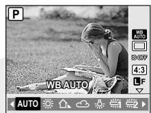 OLYMPUS E-P1 - Appuyez sur la touche  pour afficher le contrôle live view - 1