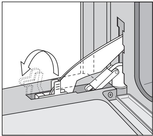 MIELE DG4080 - Enlever la porte - 1