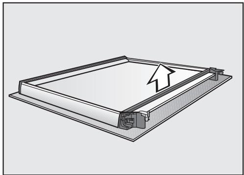 MIELE H 5240 BP - Désassembler la porte - 3