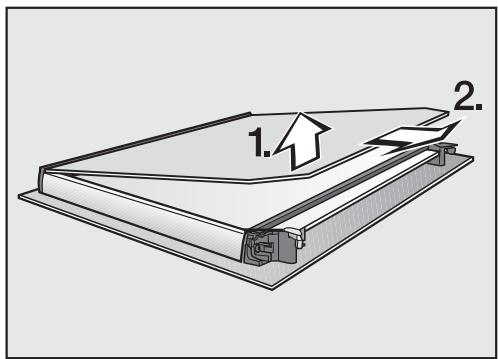 MIELE H 5240 BP - Désassembler la porte - 2