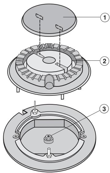 MIELE KM 360  - CONVERTING INSTRUCTIONS - Changing the needle valves - 2