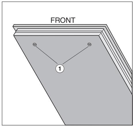 MIELE KM 360  - CONVERTING INSTRUCTIONS - To convert the burners - 1