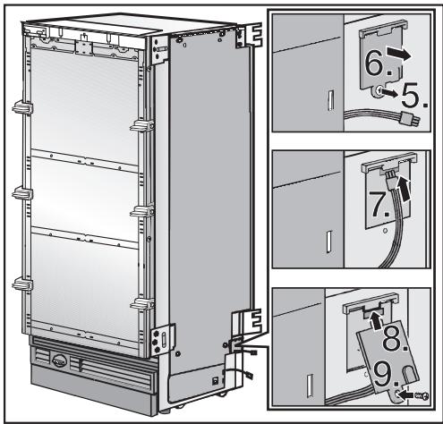 MIELE F1411VI  - INSTALLATION MANUAL - Installation de la plaque de chauffage - 2