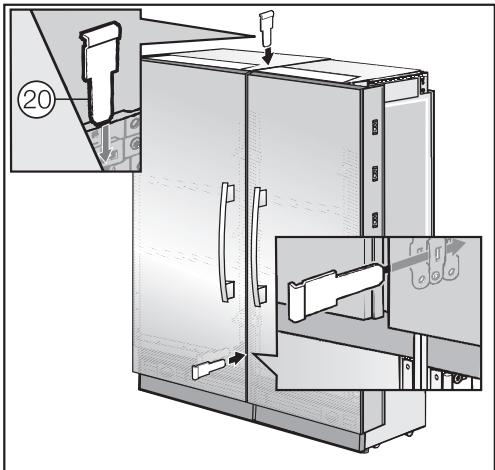 MIELE F1911SF  - INSTALLATION MANUAL - Conexión de los aparatos - 3