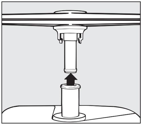 MIELE G 647 - Nettoyage des bras de lavage - 2