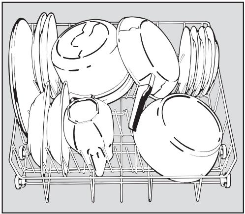 MIELE G 647 - Panier inférieur - 1