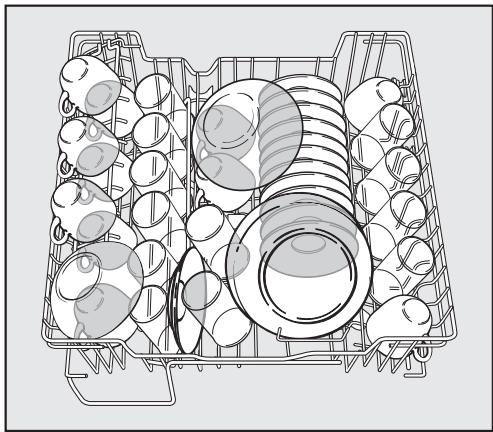 MIELE G 647 - Range-couverts pour cuillers: - 1