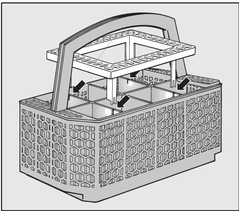 MIELE G-1022 - Complément pour le panier à couverts - 1