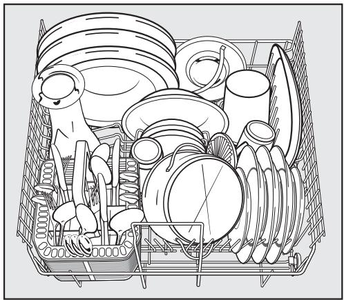 MIELE ACTIVE CLEAN - Panier inférieur - 2