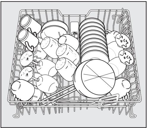 MIELE ACTIVE CLEAN - Panier supérieur - 1