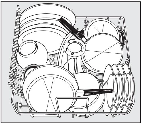 MIELE G1230SC - Panier inférieur - 1