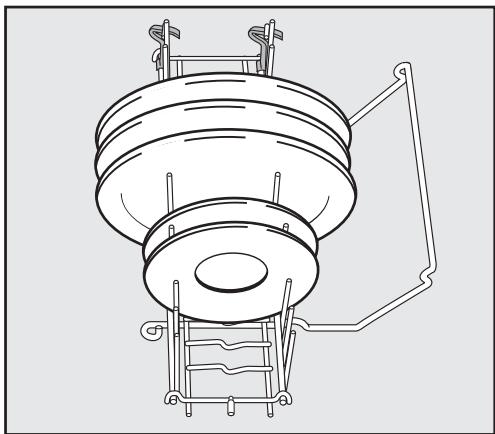 MIELE G1230SC - Pics rabatables - 1