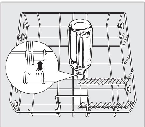 MIELE G1230SC - Support-flacons (en série ou en option suivant modèle) - 1