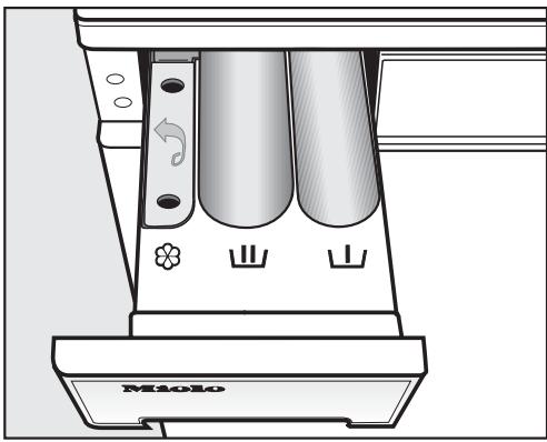 MIELE WT 2670 - ⑤ Ajoutez la lessive - 2