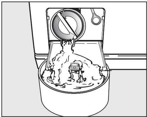 MIELE WT 2670 - Vidange - 1