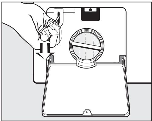 MIELE WKB 120 - Ouvrir la porte - 1