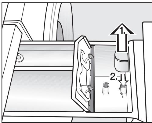 MIELE WKB 120 - Nettoyer le tube et le canal d'aspiration - 1