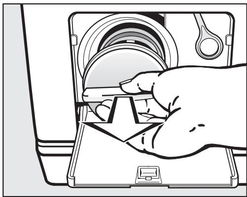 MIELE WDA105 - Evacuer l'eau - 2