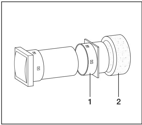 MIELE T8722 - C Raccordement direct partuyau à encastrer dans le mur - 3