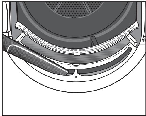 MIELE TKK 650 WP - Nettoyage complet des filtres à peluches et de la zone d'aération - 3