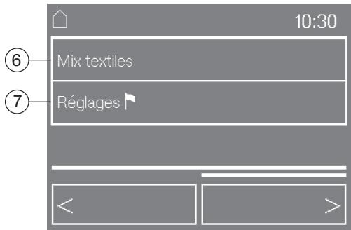 MIELE TMV 840 - ⑤ Touches de navigation - 1