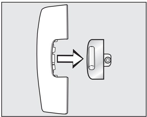 MIELE TMV 840 - Démonter les gonds de la porte - 3