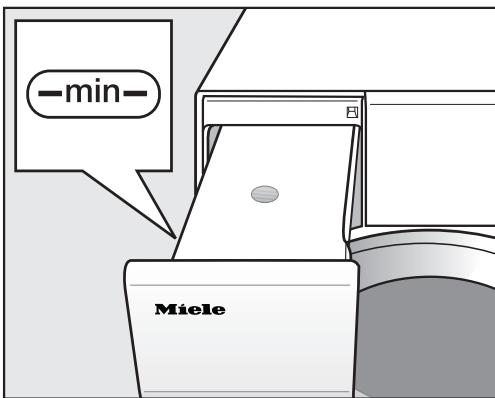 MIELE TMV 840 - Préparer le réservoir à eau de condensation pour le défloissage vapeur - 1